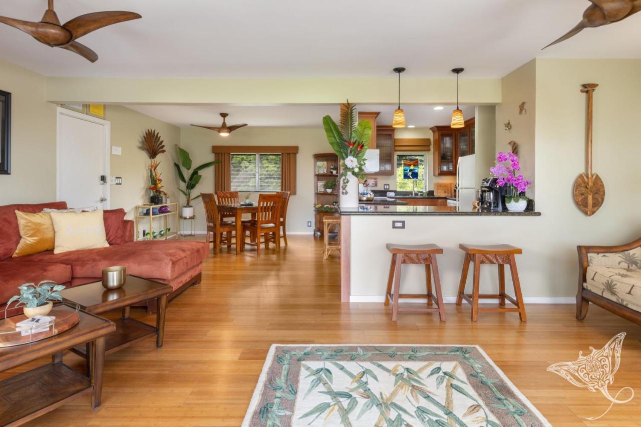 Hale Hahalua - Serenity And Ocean Views In Kailua-Kona At Keauhou Akahi Above Keauhou Bay Ngoại thất bức ảnh